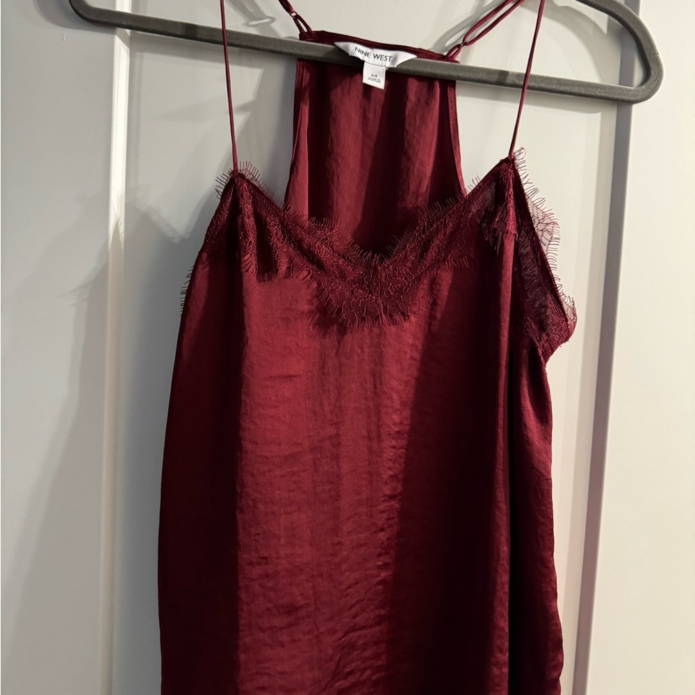 Red/Burgundy Camisole-size medium